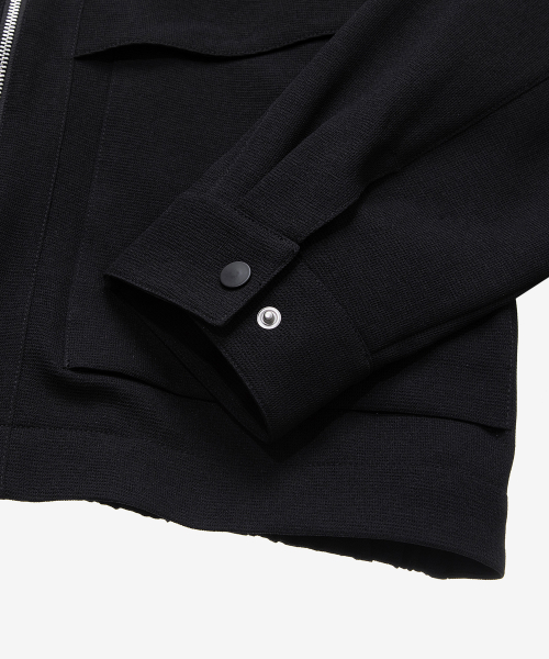 [COUTURE]Black Variant Minimal Blouson