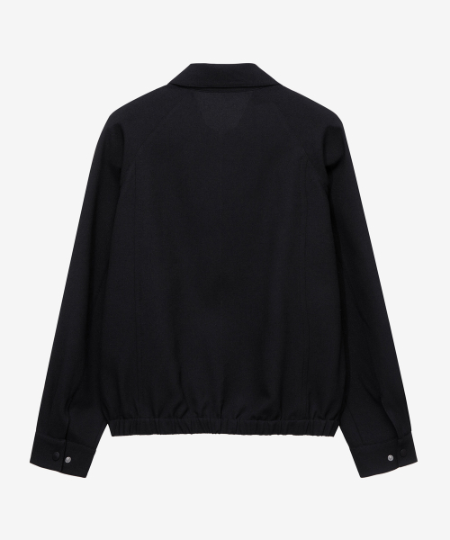 [COUTURE]Black Variant Minimal Blouson