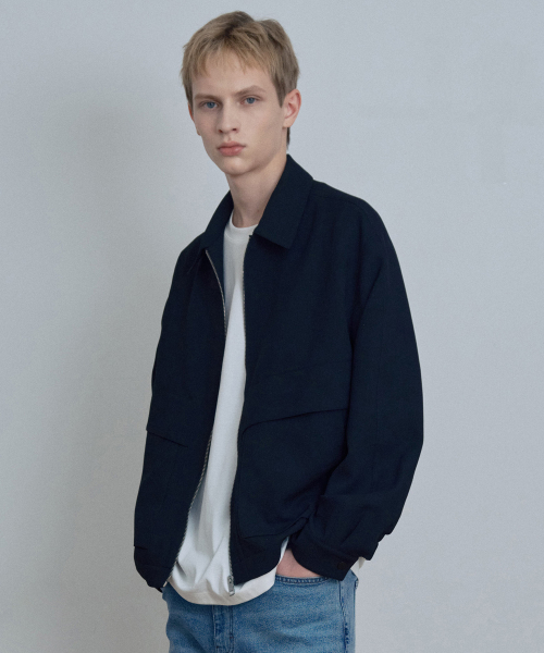 [COUTURE]Black Variant Minimal Blouson