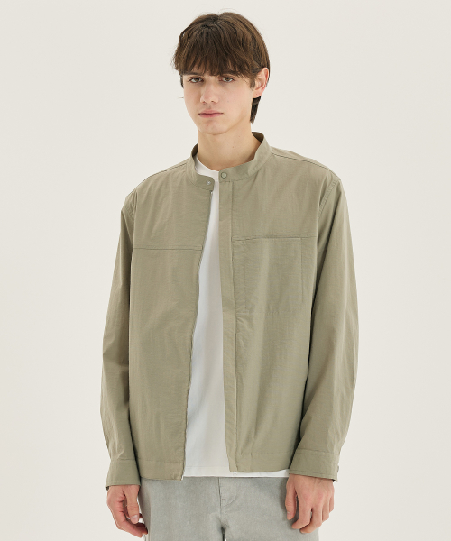 Minimal Regular Fit Blouson - 2color