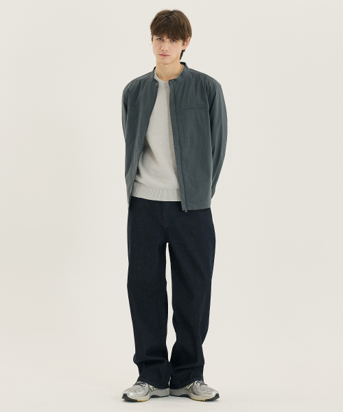 Minimal Regular Fit Blouson - 2color