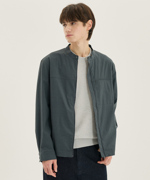 Minimal Regular Fit Blouson - 2color