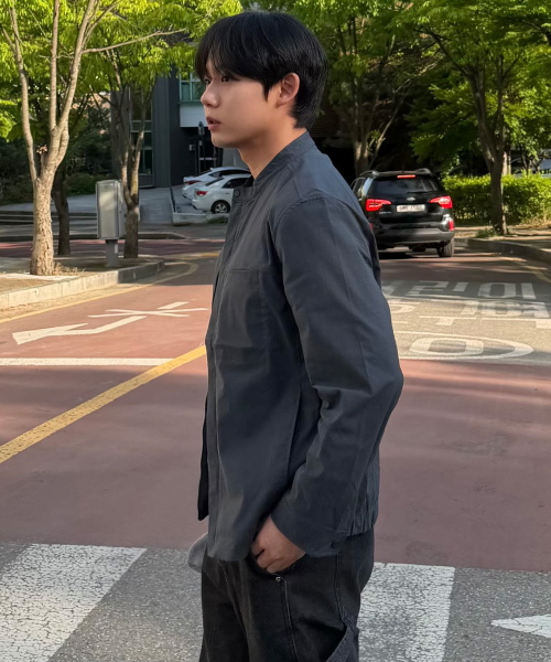 Minimal Regular Fit Blouson - 2color