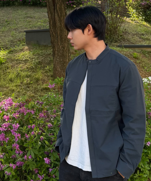 Minimal Regular Fit Blouson - 2color