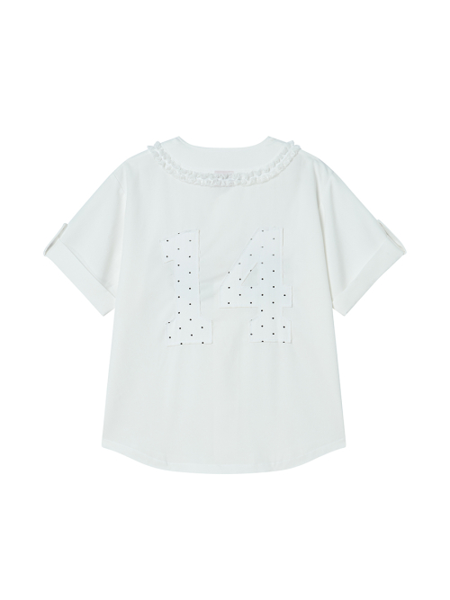TNSW BASEBALL SHIRT WHITE