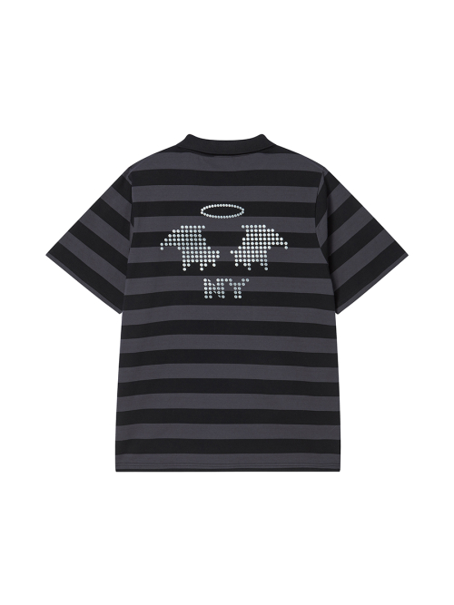 TNSW BABY DEVIL POLO SHIRTS BLACK