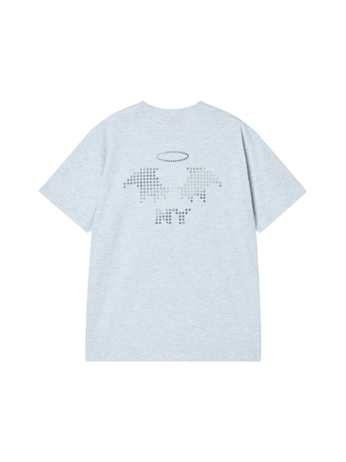 TNSW FLAG TEE HEATHER GREY