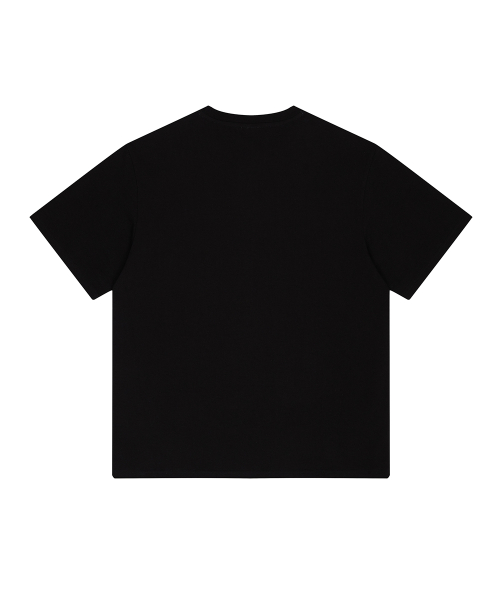 LUVISTRUE X YENA OVERFIT TEE(BLACK)