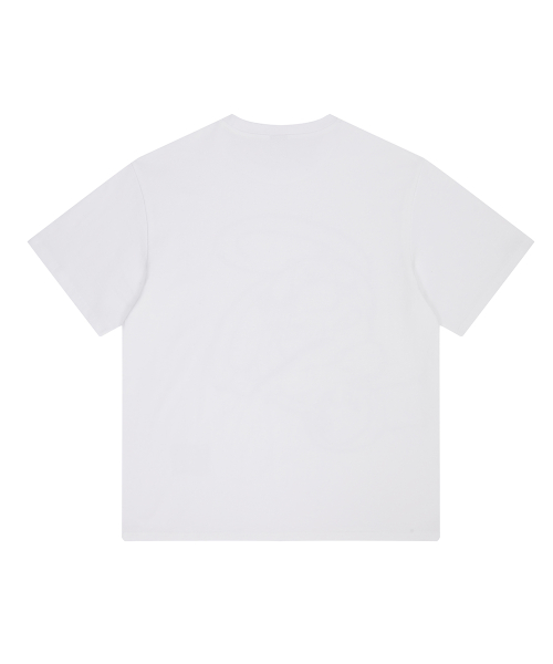 LUVISTRUE X YENA OVERFIT TEE(WHITE)