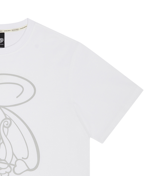 LUVISTRUE X YENA OVERFIT TEE(WHITE)