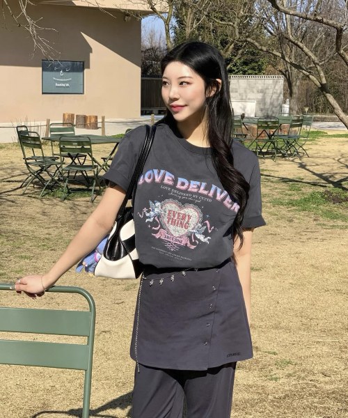 PIGMENT Short Sleeves T-Shirt Series J1ST0M01