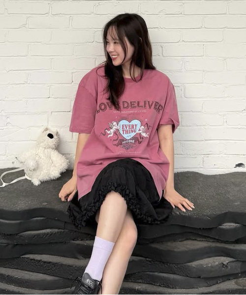 PIGMENT Short Sleeves T-Shirt Series J1ST0M01