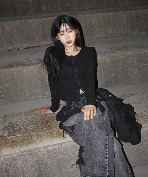 골지티셔츠 시리즈 J1ST0M03