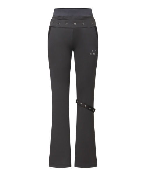 PRELUDE EYELET POINT BANDING BOOTS CUT PANTS