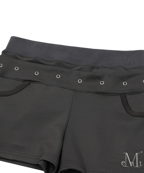 PRELUDE EYELET POINT BANDING SHORTS