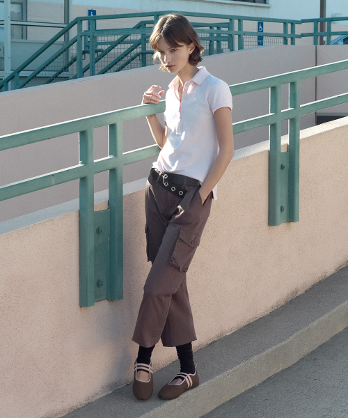 Strap Mary Jane Sneakers · 스트랩 메리제인 스니커즈 / 브라운 콤비