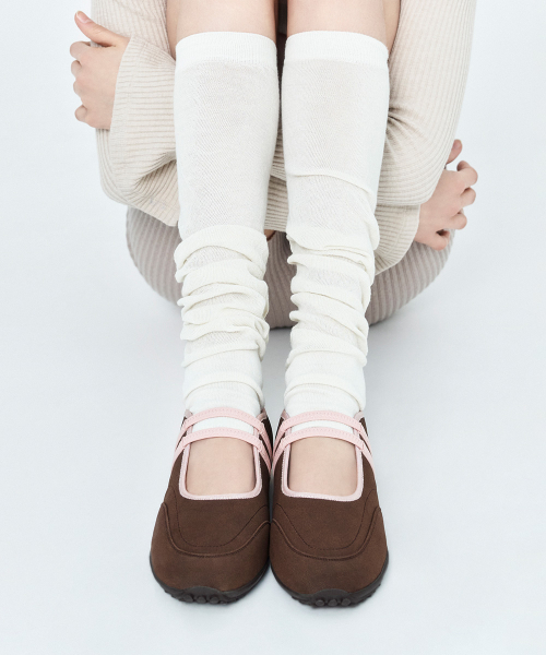 Strap Mary Jane Sneakers · 스트랩 메리제인 스니커즈 / 브라운 콤비
