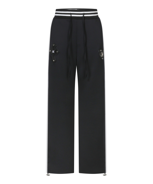 PIRMA SET-UP DOUBLE PATCH TRACK PANTS