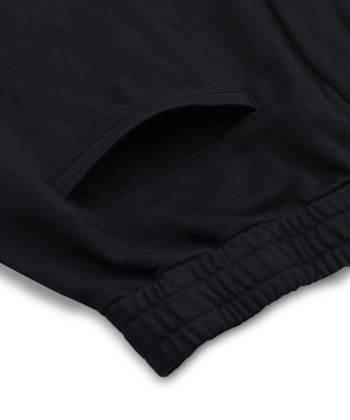 XP327 선샤인 버뮤다 스웨트 팬츠 (BLACK)