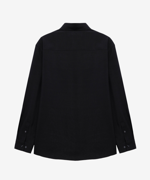 [2PACK]linen like semi-overfit shirt - 3color
