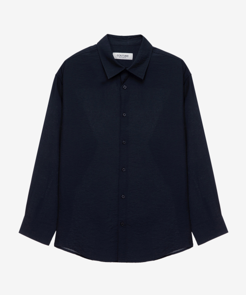 [COUTURE]RNblended minimal oversized fit shirt - 3color