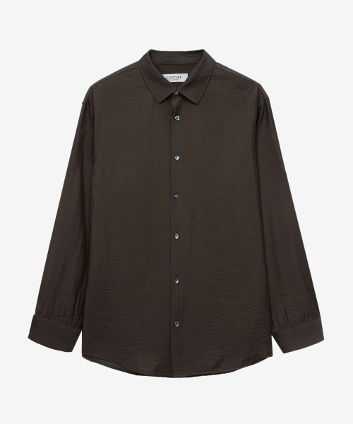 [COUTURE]RNblended minimal oversized fit shirt - 3color
