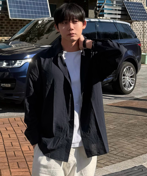 [COUTURE]RNblended minimal oversized fit shirt - 3color