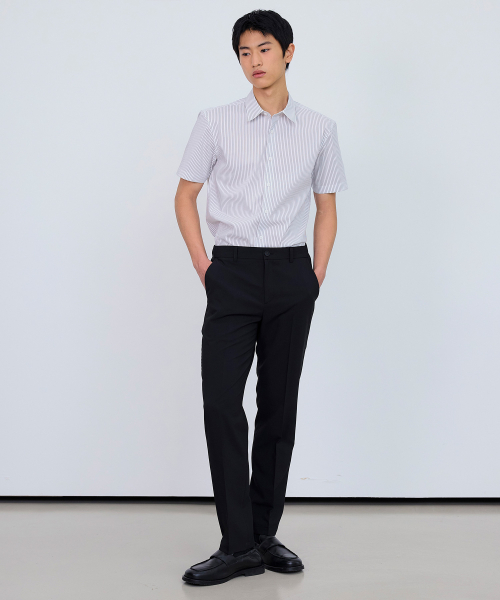 [Cool] Tapered banding pants - 4color