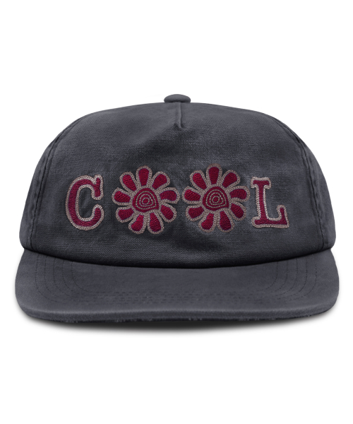 XTA094 COOL 빈티지 워싱 볼캡 (CHARCOAL)
