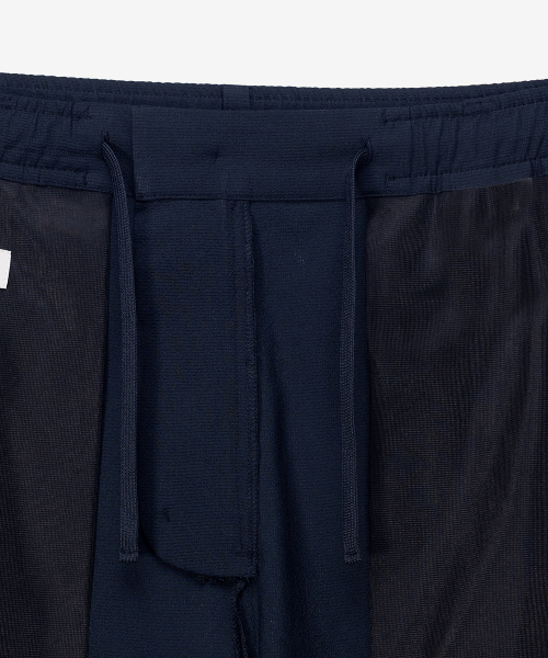 [Air Cool] One-tuck relaxation fit sour black pants - 2color