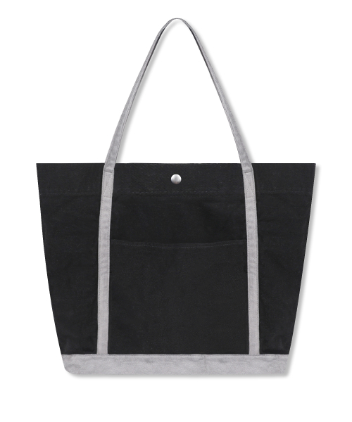 XTA099 빈티지 데님 토트 백 (BLACK)