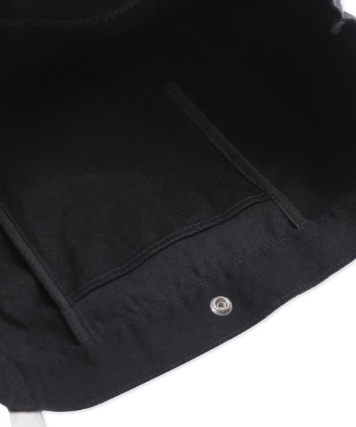 XTA099 빈티지 데님 토트 백 (BLACK)