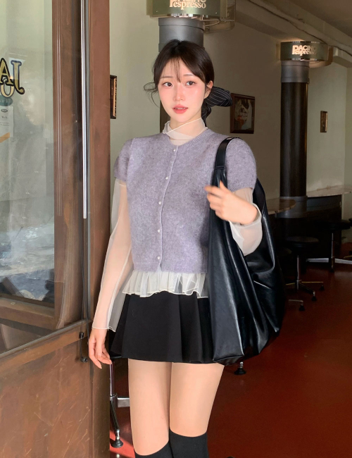 More Leather Hobo bag (Black)