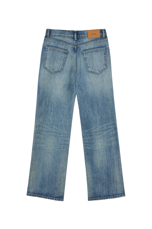 STRAIGHT DENIM PANTS IN BLUE