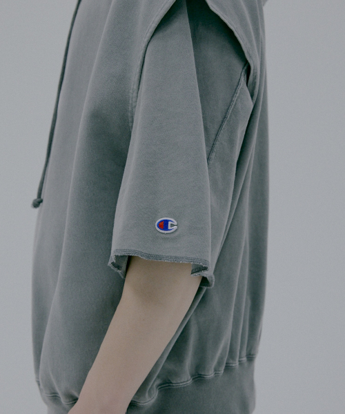 챔피온 X 엔할리우드 리버서블 티셔츠 Dark Grey