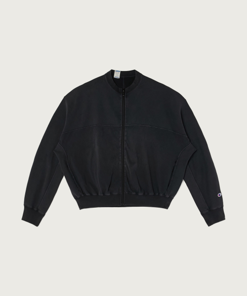 챔피온 X 엔할리우드 리버서블 스웨트 블루종 Off Black