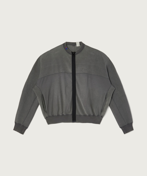 챔피온 X 엔할리우드 리버서블 스웨트 블루종 Dark Grey