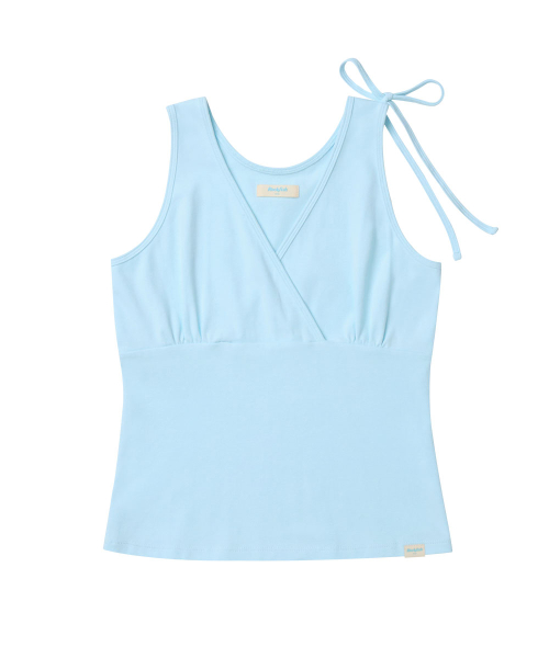 RIBBON TIED SLEEVELESS - 4 colors