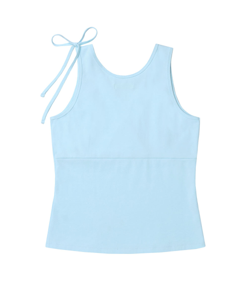 RIBBON TIED SLEEVELESS - 4 colors
