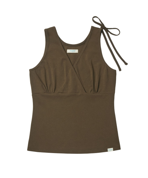 RIBBON TIED SLEEVELESS - 4 colors