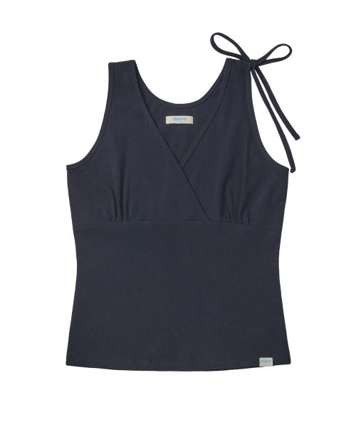 RIBBON TIED SLEEVELESS - 4 colors