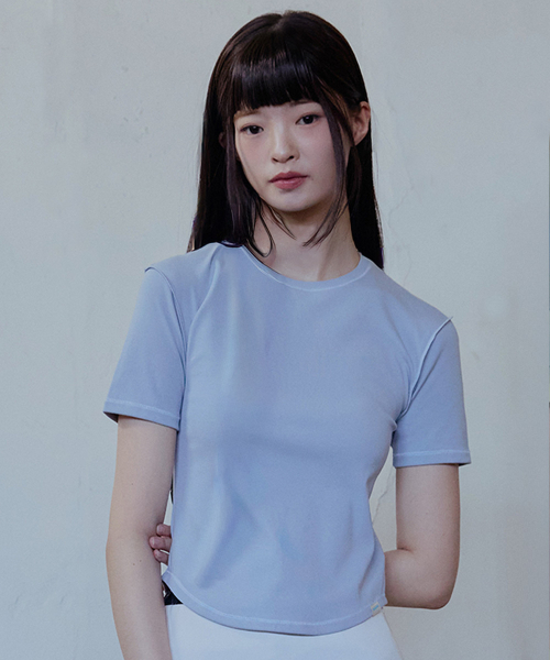 CONTRAST STITCH HALF SLEEVE - 6 colors