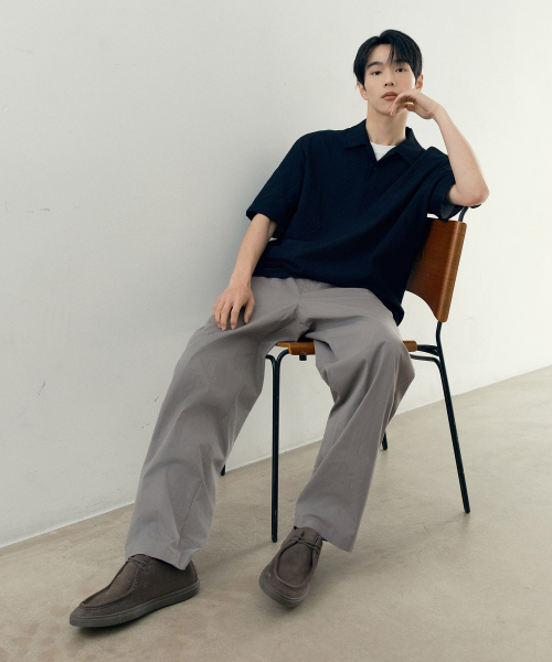 [Cool]Wide Cool Chino String Full Banding Pants - 2 colors