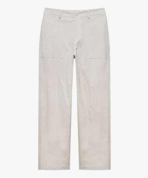 [COUTURE]Adjust Semi Wide Puttig Pants - 4color