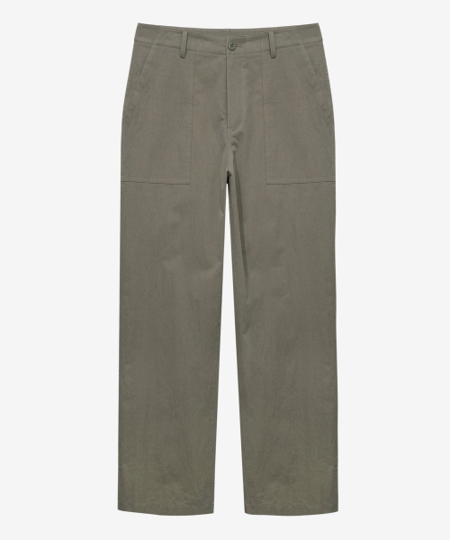[COUTURE]Adjust Semi Wide Puttig Pants - 4color