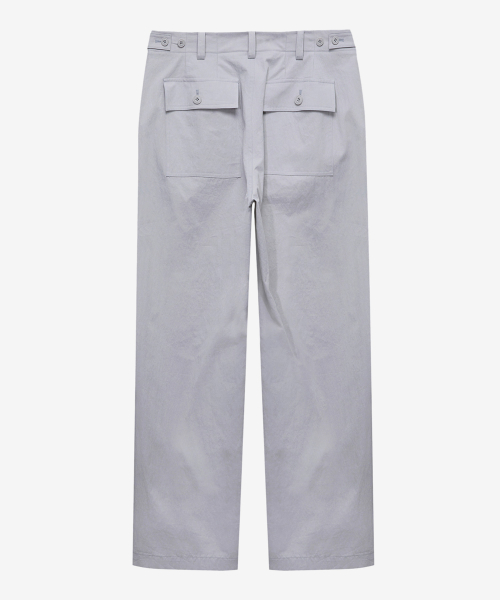 [COUTURE]Adjust Semi Wide Puttig Pants - 4color