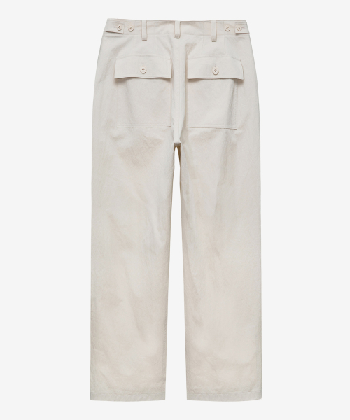 [COUTURE]Adjust Semi Wide Puttig Pants - 4color
