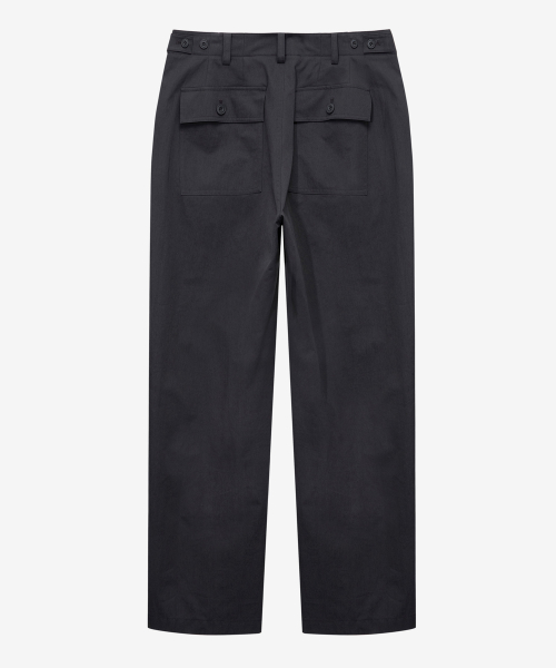 [COUTURE]Adjust Semi Wide Puttig Pants - 4color