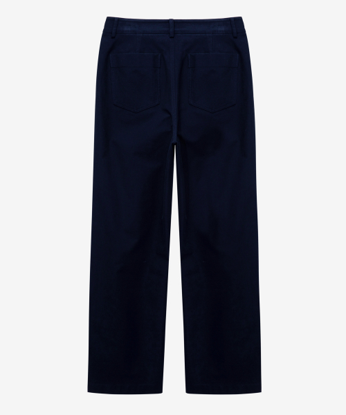 [2PACK]Curved Semi-Wide Fit Daily Pants - 4color