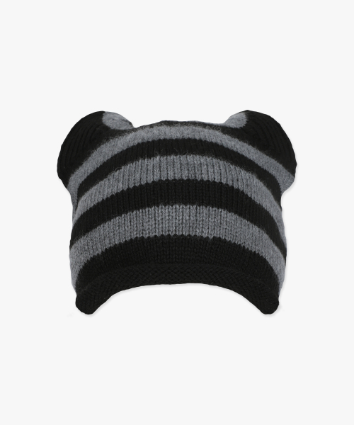 TEDDY ROLL BRIM BEANIE charcoal